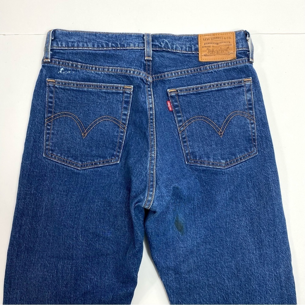 LEVI’S Wedgie Icon High Rise Premium Jeans in Medium Washed Button Fly - Picture 5 of 11